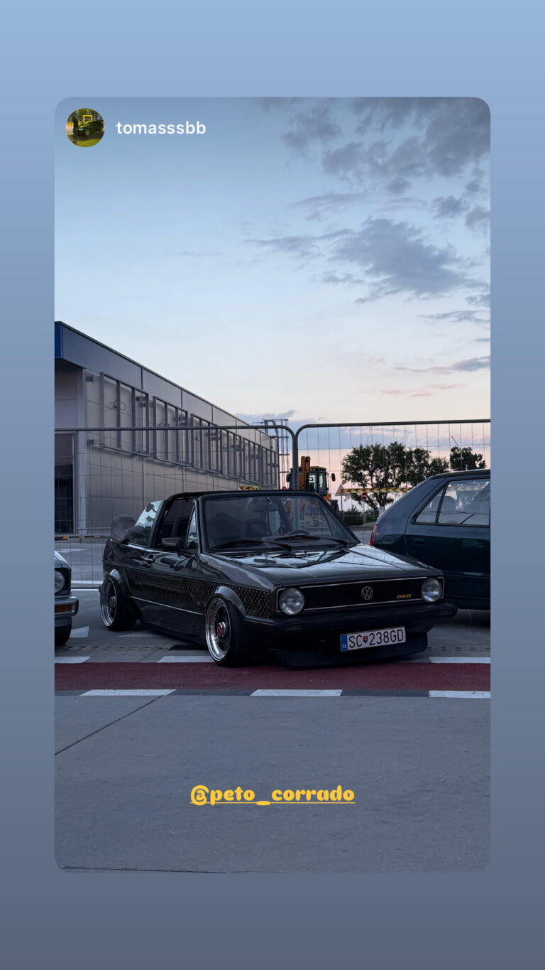 VW Golf MK1 Cabriolet - fotka 13